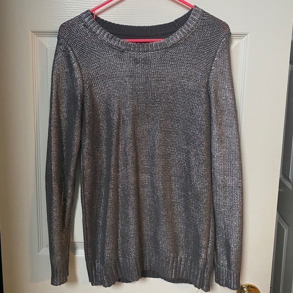 Gently Used Metallic Rock & Republic Sweater